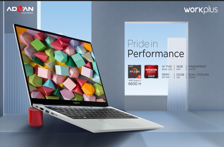 Advan Workplus Ryzen 5 Solusi Laptop Kerja & Multitasking Harian