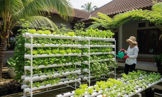Hidroponik Cocok Untuk Kebun Ibu Rumah Tangga