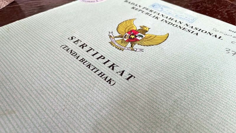 Sertifikat Tanah